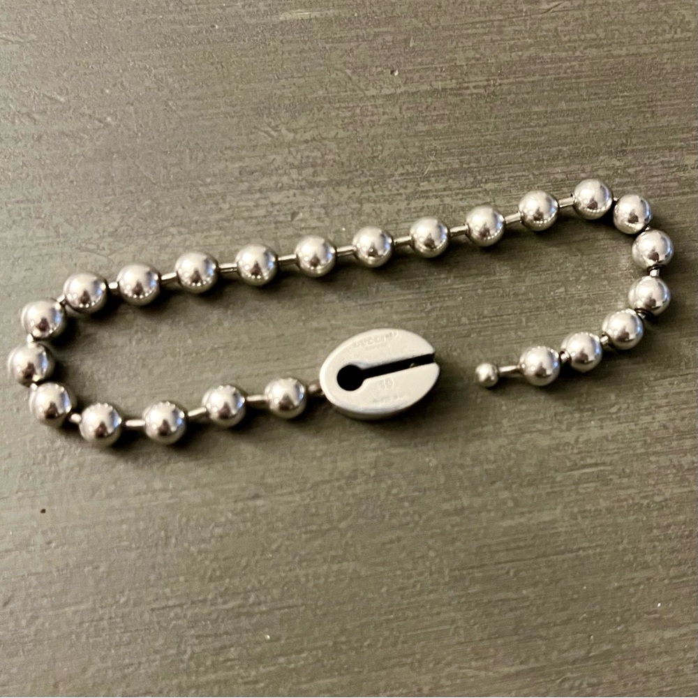 GUCCI X Adidas Silver Bracelet - Picture 4 of 5